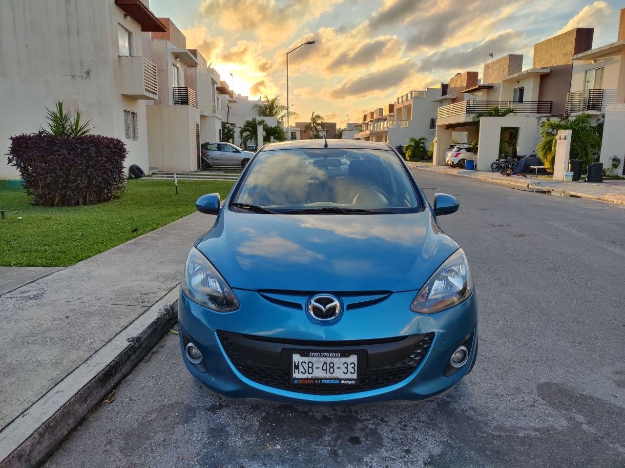 Mazda 2 available for rent in Playa del Carmen