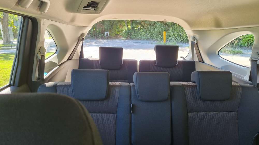 Toyota Avanza, third-row seats