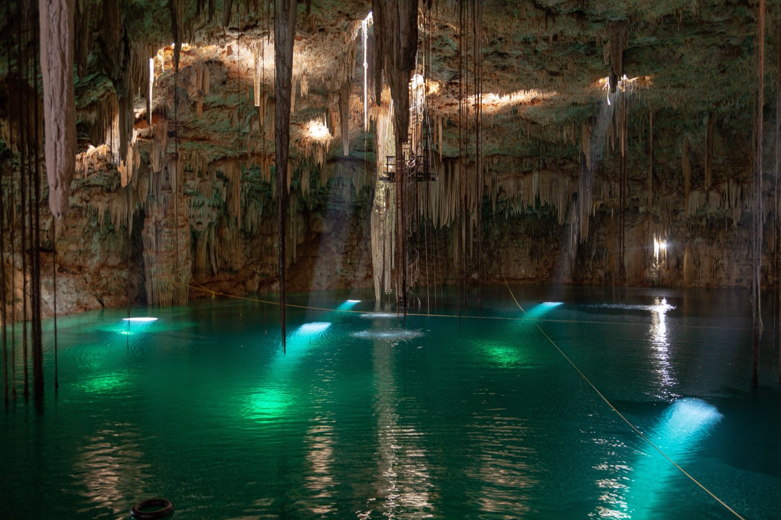 Cenote near Playa del Carmen
